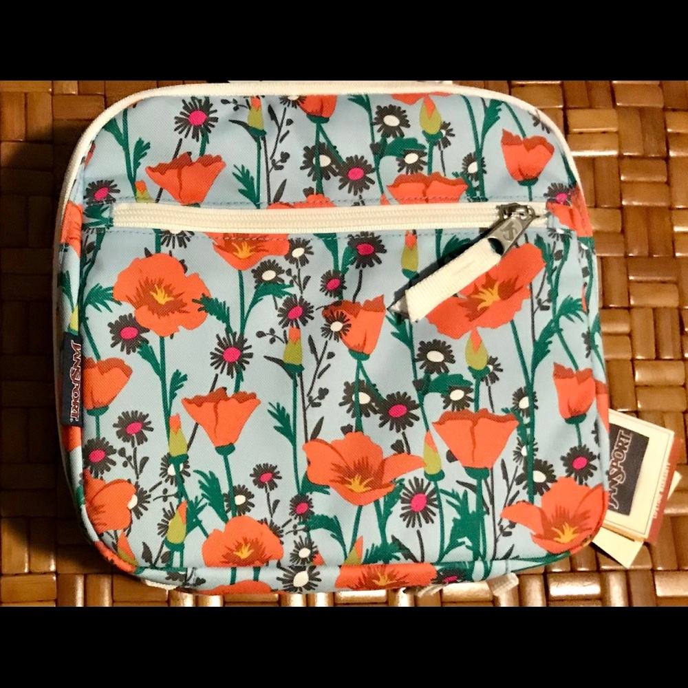 Jansport Lunck Break Insulated Bag Poppy Garden